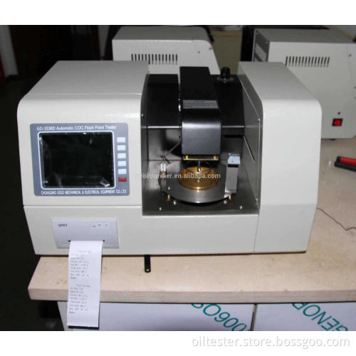 Automatic Testing Open Cup Flash Point Apparatus